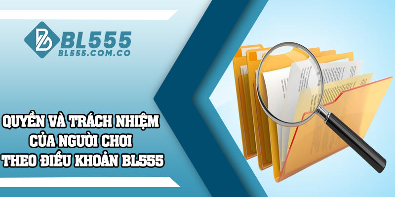 Quyền và trách nhiệm của người chơi theo điều khoản BL555